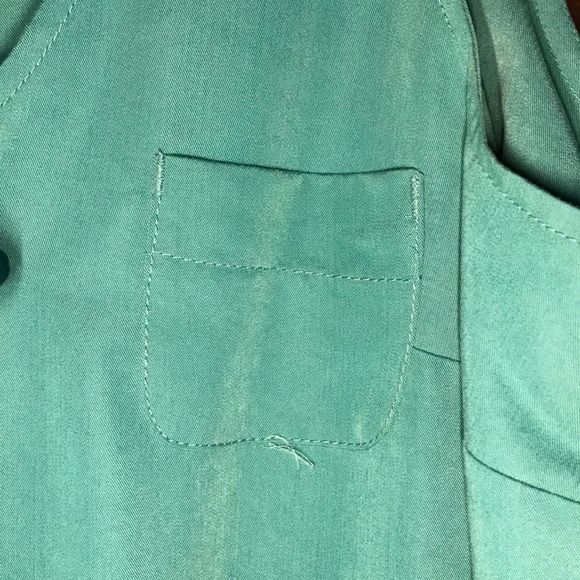 New York & Company Teal Romper - Picture 4 of 7